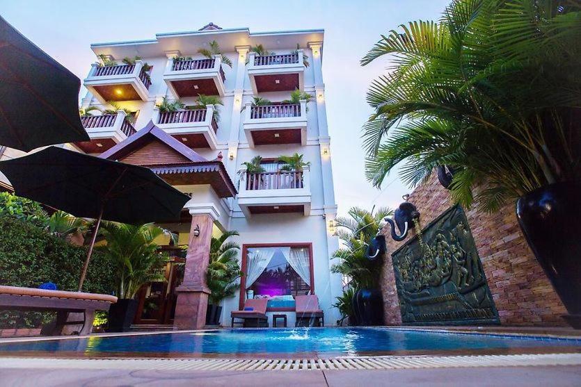 Angkor Leap Hotel Сіємреап Екстер'єр фото
